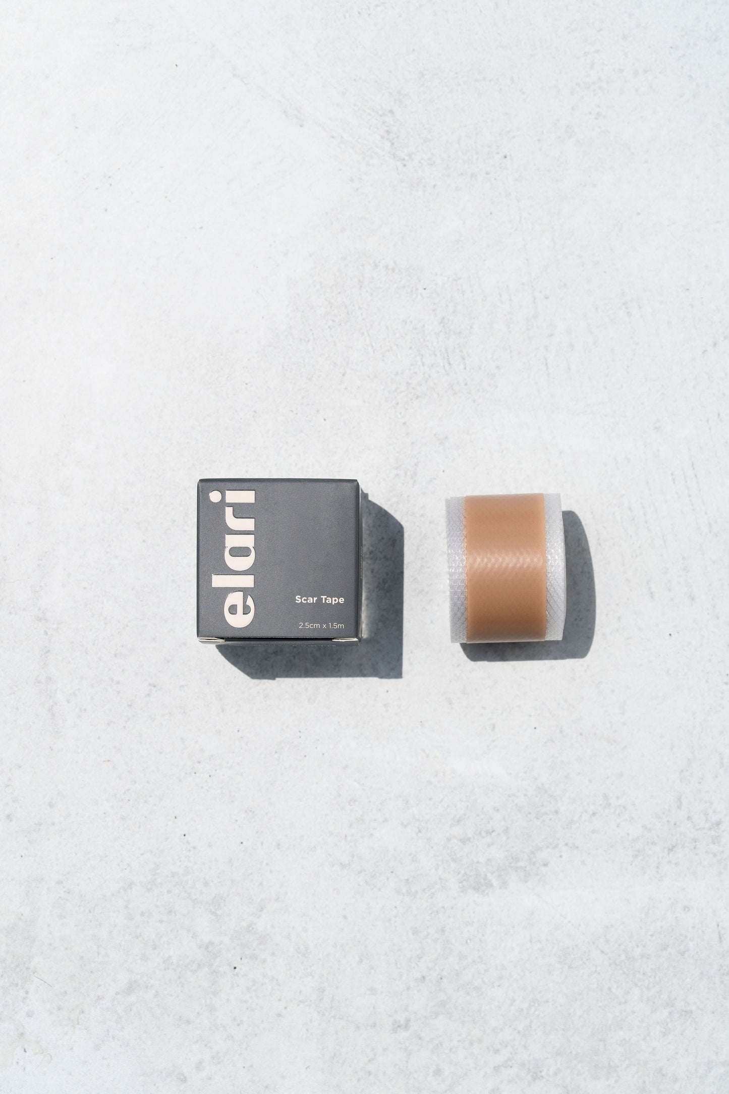 Elari Medical Scar Tape on textured background