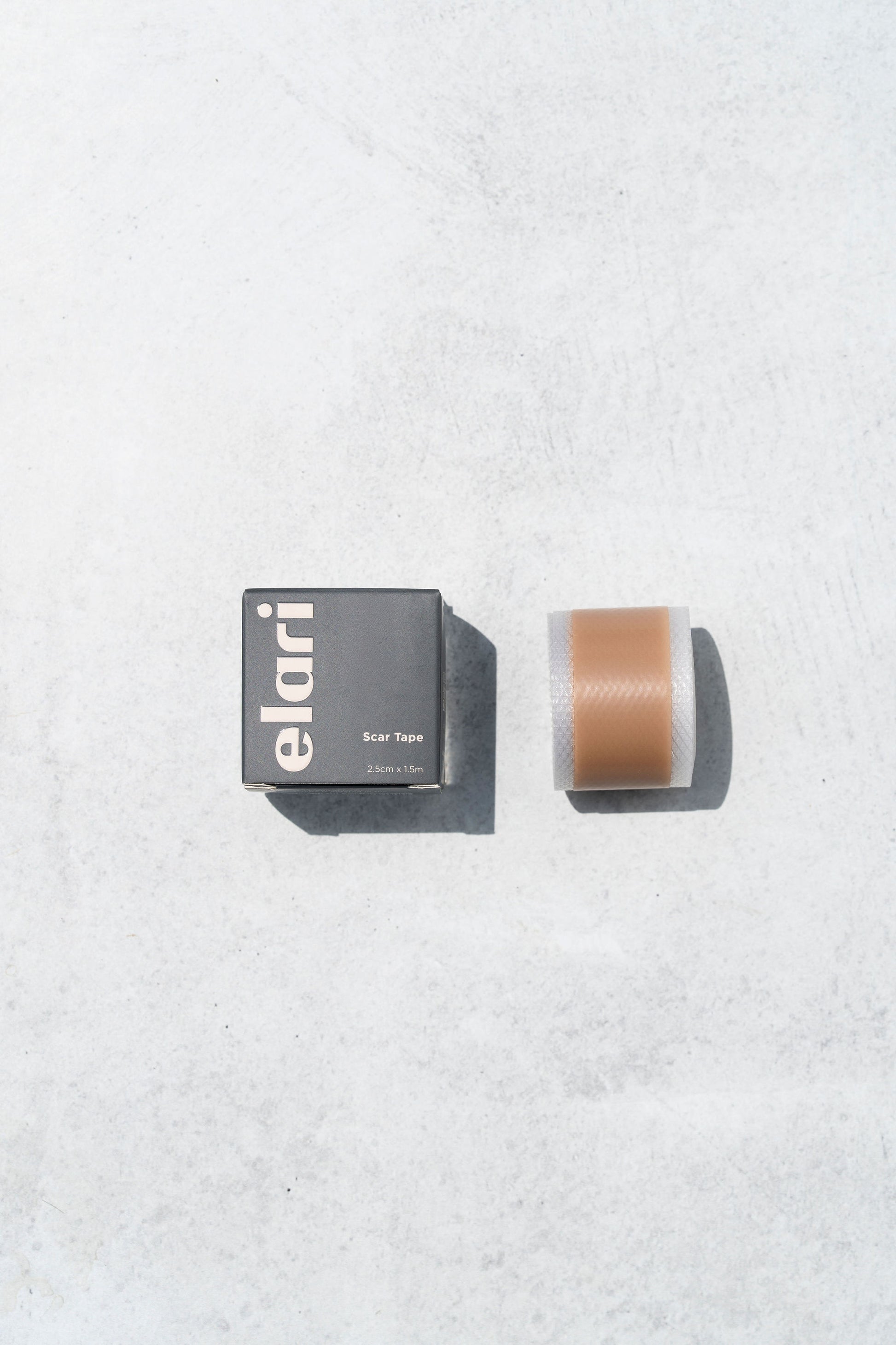 Elari Medical Scar Tape on textured background